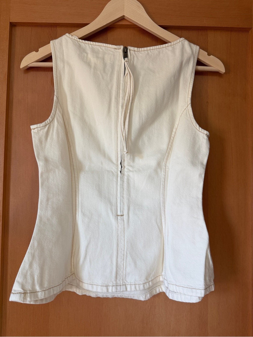 Madewell Denim Sleeveless Shell